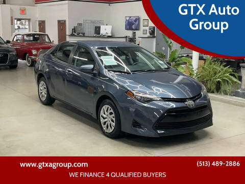2017 Toyota Corolla for sale at GTX Auto Group in West Chester OH