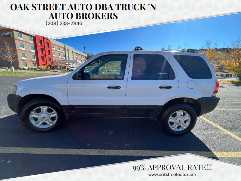 2003 Ford Escape for sale at Oak Street Auto DBA Truck 'N Auto Brokers in Pocatello ID