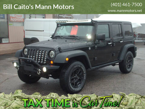 2016 Jeep Wrangler Unlimited for sale at Bill Caito's Mann Motors in Warwick RI