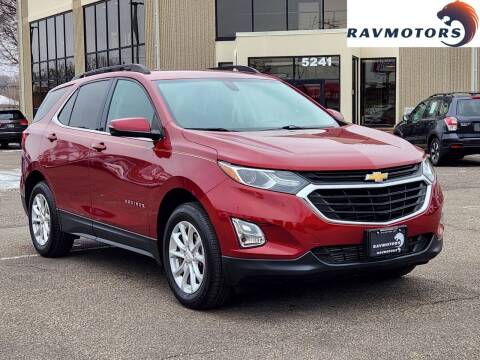 2018 Chevrolet Equinox for sale at RAVMOTORS - CRYSTAL in Crystal MN