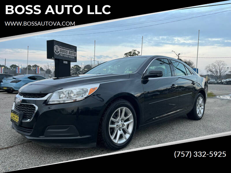 2014 Chevrolet Malibu for sale at BOSS AUTO LLC in Norfolk VA