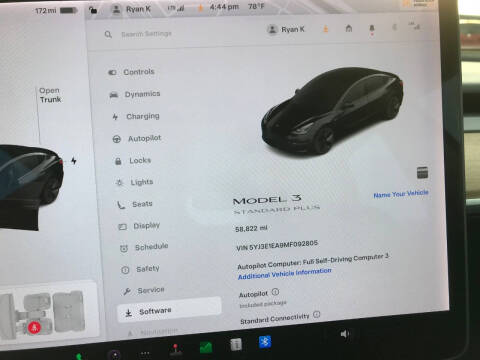 2021 Tesla Model 3 Standard Range Plus