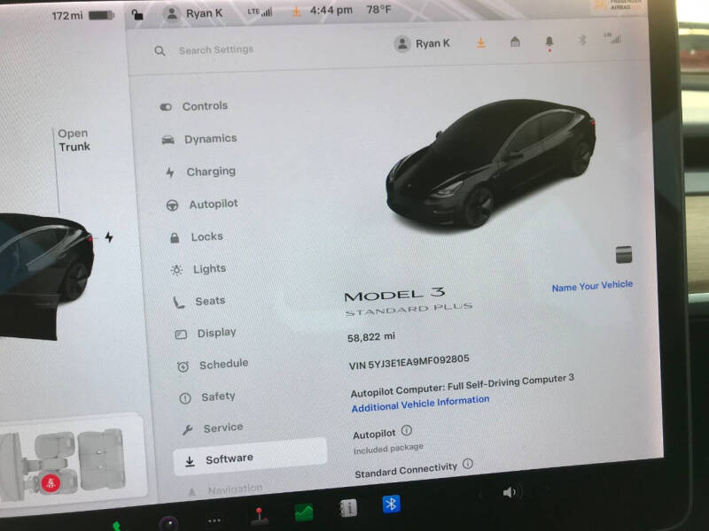 2021 Tesla Model 3 Standard Range Plus