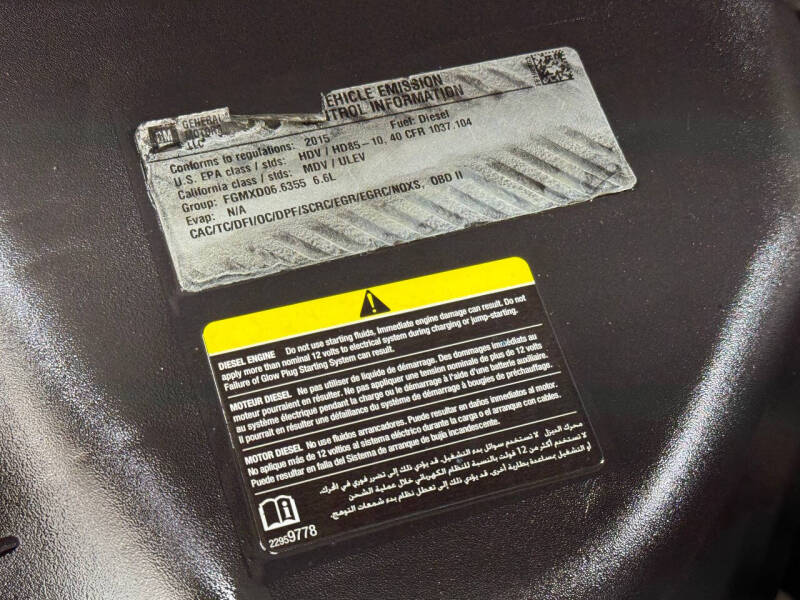 2015 Chevrolet Silverado 2500HD LTZ