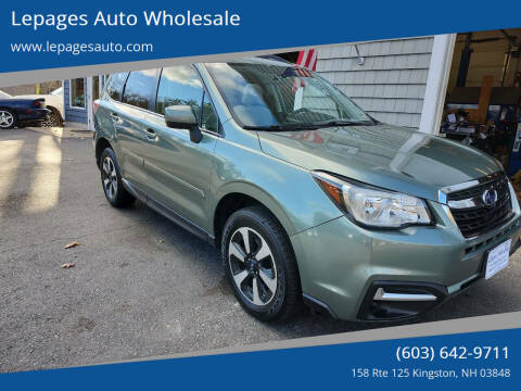 2017 Subaru Forester for sale at Lepages Auto Wholesale in Kingston NH