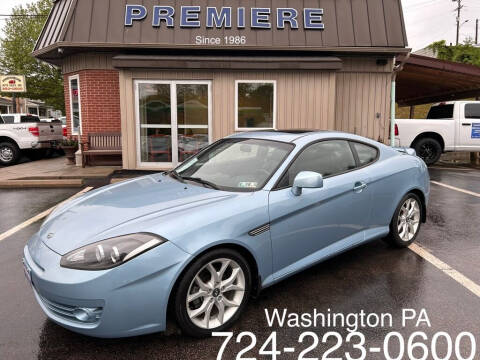 2007 Hyundai Tiburon for sale at Premiere Auto Sales in Washington PA