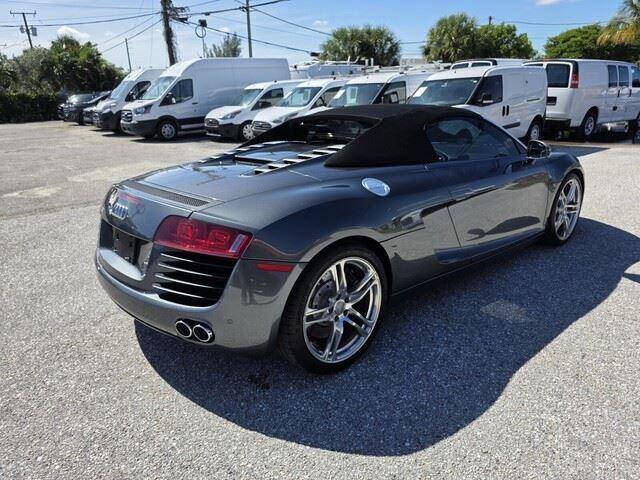 2012 Audi R8 4.2 quattro Spyder