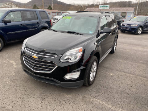 2017 Chevrolet Equinox for sale at Greens Auto Mart Inc. in Towanda PA