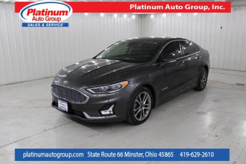 2019 Ford Fusion Hybrid for sale at Platinum Auto Group Inc. in Minster OH