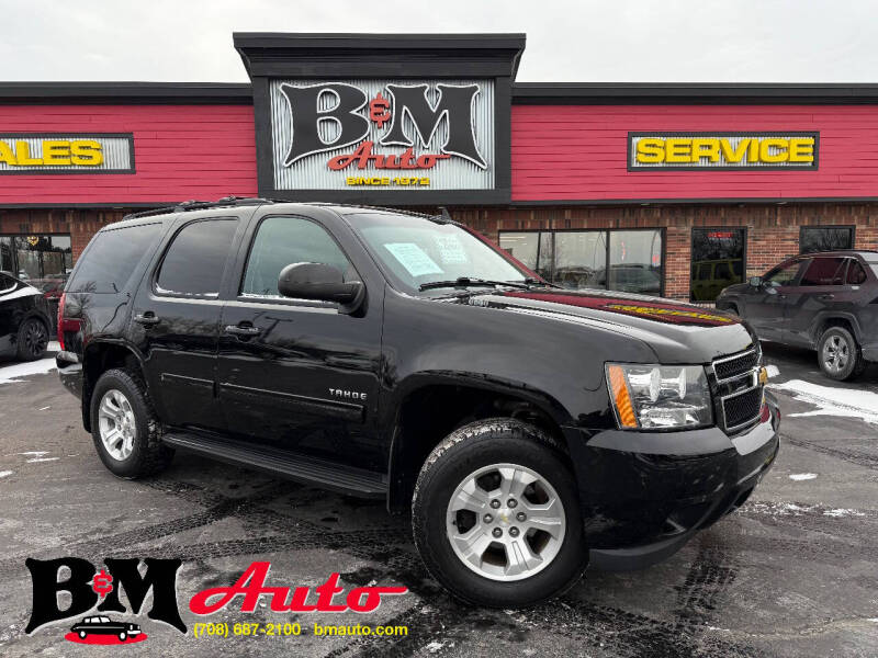 2013 Chevrolet Tahoe for sale at B & M Auto Sales Inc. in Oak Forest IL