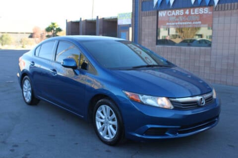 2012 Honda Civic for sale at NV Cars 4 Less, Inc. in Las Vegas NV