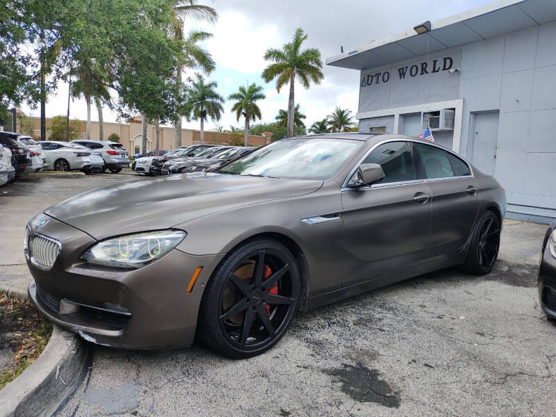 2013 BMW 6 Series 650i Gran Coupe