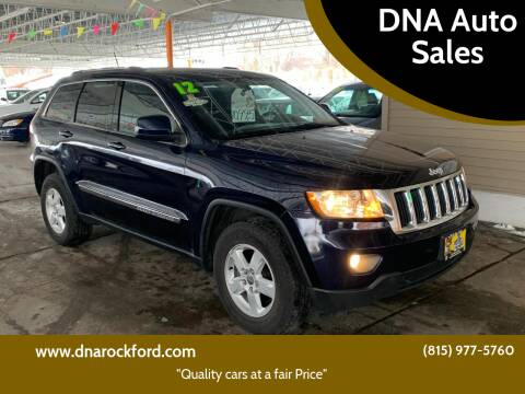 2012 Jeep Grand Cherokee for sale at DNA Auto Sales in Rockford IL