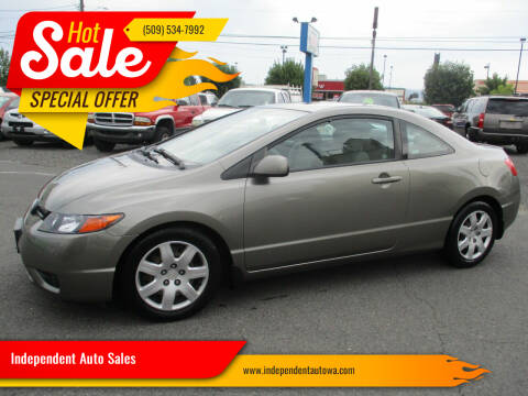 2008 Honda Civic for sale at Independent Auto Sales in Spokane Valley WA