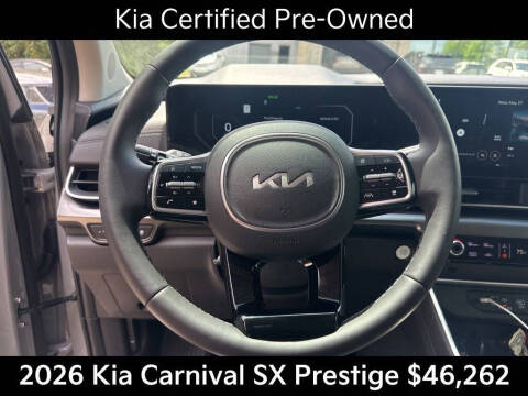 2026 Kia Carnival SX Prestige