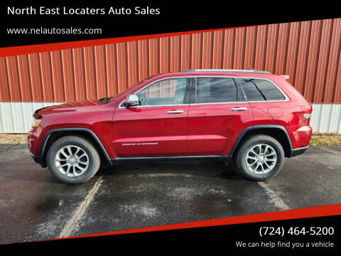 2015 Jeep Grand Cherokee for sale at North East Locaters Auto Sales in Indiana PA