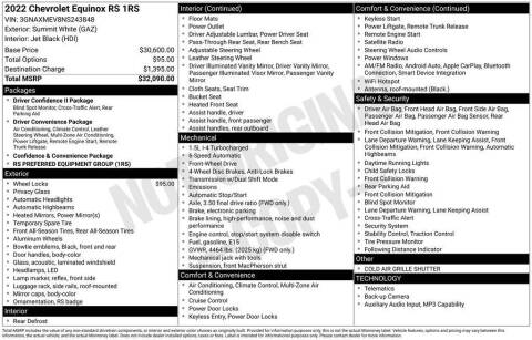 2022 Chevrolet Equinox RS