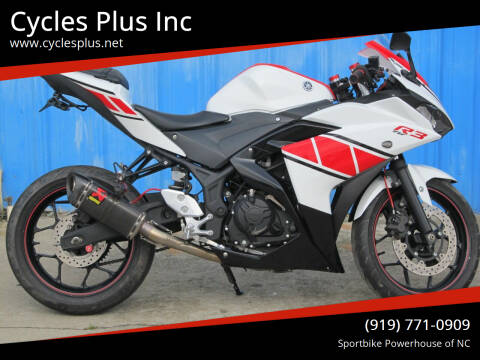 2015 Yamaha YZF R3 for sale at Cycles Plus Inc in Garner NC