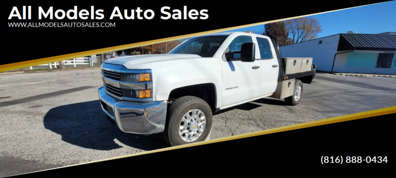 2015 Chevrolet Silverado 2500HD for sale at All Models Auto Sales in Belton MO