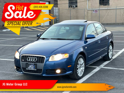 2008 Audi A4 for sale at JG Motor Group LLC in Hasbrouck Heights NJ