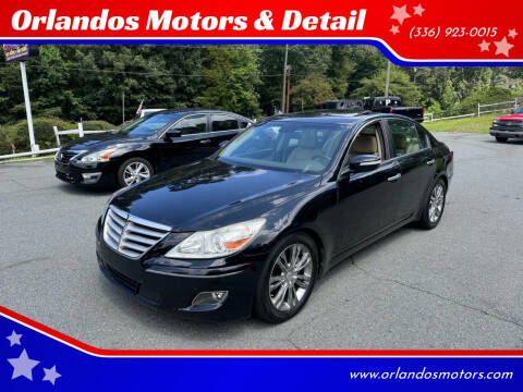 2011 Hyundai Genesis for sale at Orlandos Motors & Detail in Winston Salem NC