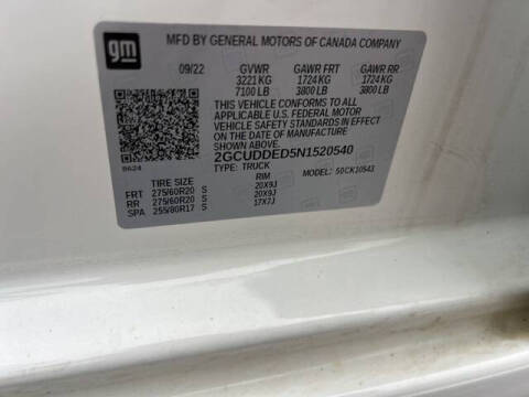 2022 Chevrolet Silverado 1500