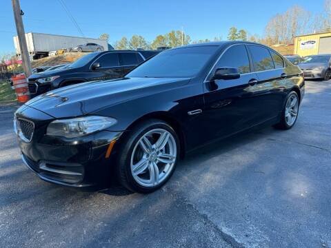 2014 BMW 5 Series for sale at GEORGIA AUTO DEALER LLC in Buford GA