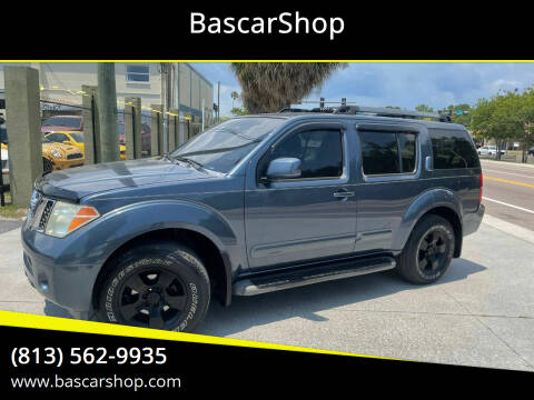2005 Nissan Pathfinder for sale at BascarShop in Tampa FL