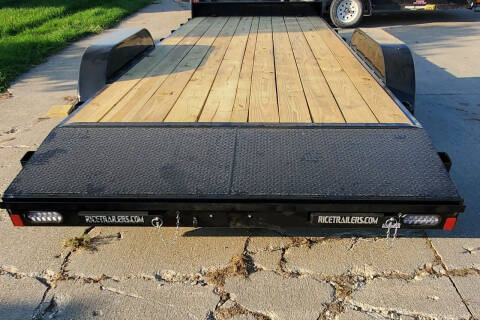 2023 Rice Trailers Car Hauler 7 x 20