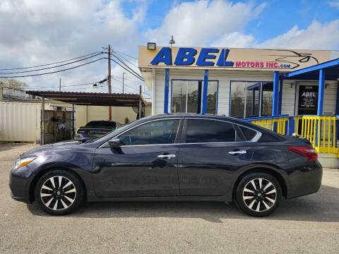 2018 Nissan Altima for sale at Abel Motors, Inc. in Conroe TX