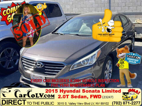 2015 Hyundai Sonata for sale at The Car Company in Las Vegas NV