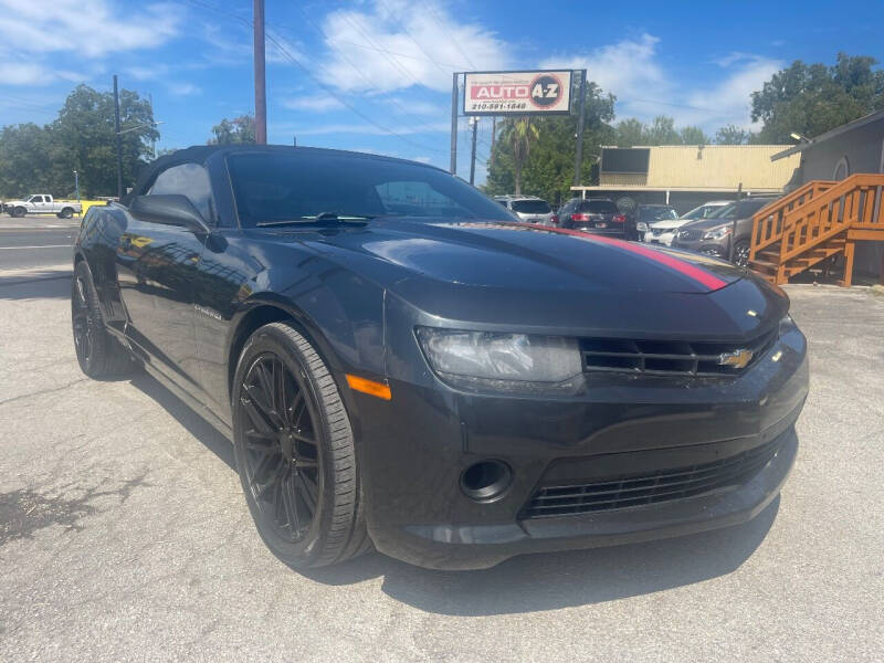 2014 Chevrolet Camaro for sale at Auto A to Z / General McMullen in San Antonio TX