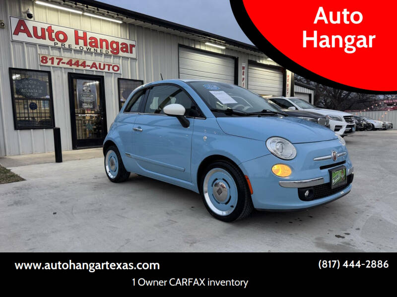2015 FIAT 500 for sale at Auto Hangar in Azle TX