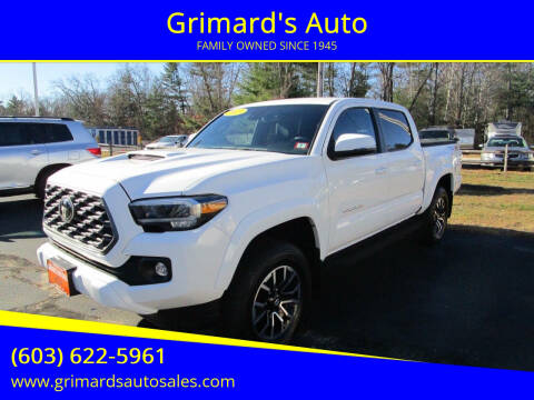 2023 Toyota Tacoma for sale at Grimard's Auto in Hooksett NH