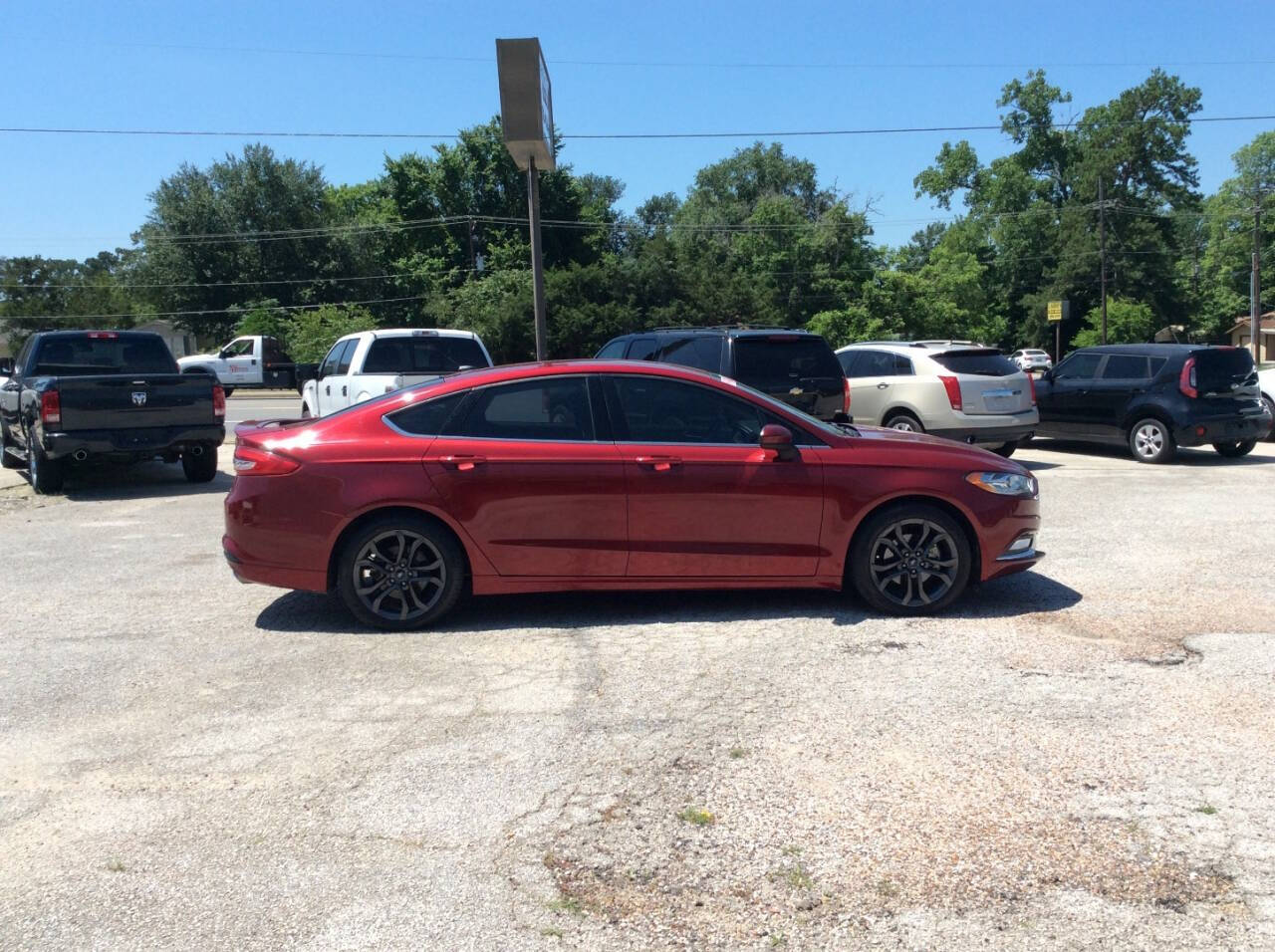 2018 Ford Fusion for sale at SPRINGTIME MOTORS in Huntsville, TX