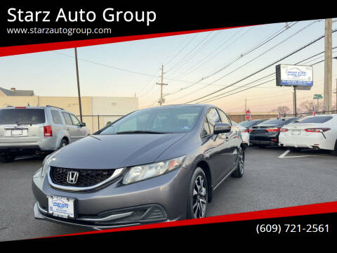 2015 Honda Civic for sale at Starz Auto Group in Riverside NJ