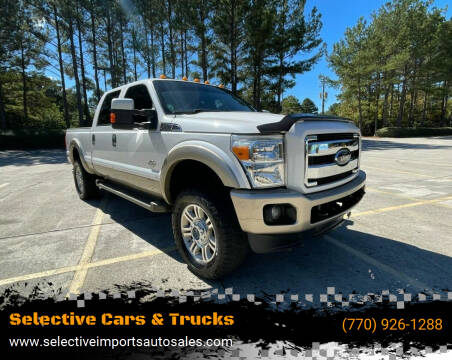 2012 Ford F-350 Super Duty for sale at Selective Cars & Trucks in Woodstock GA