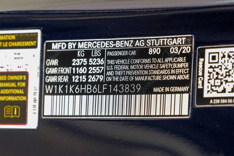 2020 Mercedes-Benz E-Class E 450