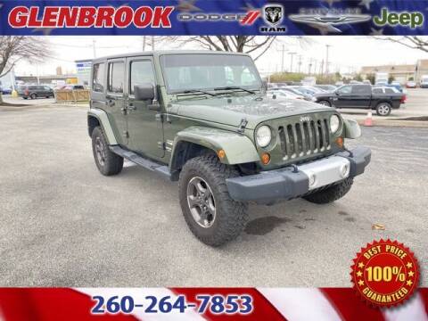 2008 Jeep Wrangler Unlimited for sale at Glenbrook Dodge Chrysler Jeep Ram and Fiat in Fort Wayne IN