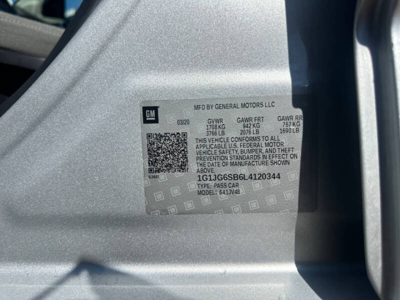 2020 Chevrolet Sonic LT