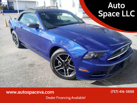 2013 Ford Mustang for sale at Auto Space LLC in Norfolk VA
