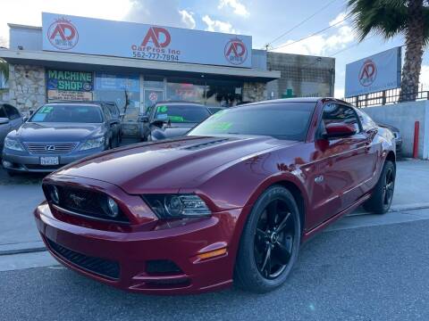 2014 Ford Mustang for sale at AD CarPros, Inc. in Whittier CA