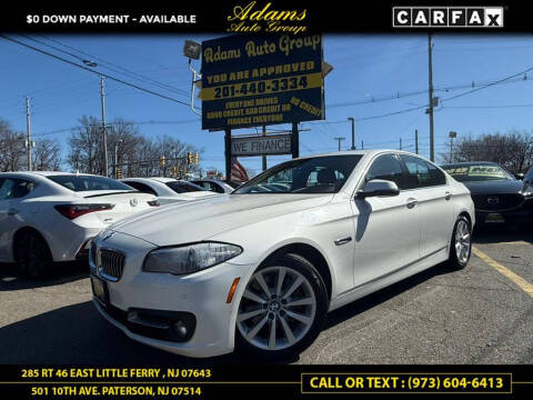 2016 BMW 5 Series for sale at Adams Auto Group in Paterson NJ