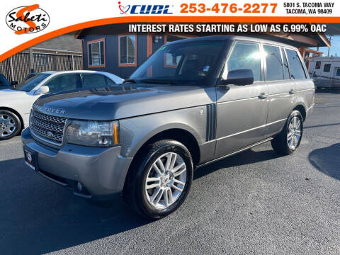 2010 Land Rover Range Rover for sale at Sabeti Motors in Tacoma WA