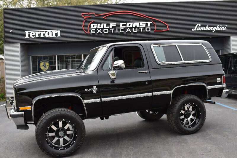 1985 Chevrolet Blazer for sale at Gulf Coast Exotic Auto in Gulfport MS