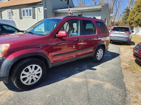 2006 Honda CR-V for sale at Cappy's Automotive in Whitinsville MA