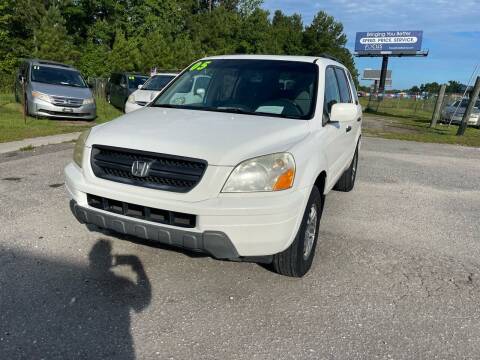 2005 Honda Pilot for sale at County Line Car Sales Inc. in Delco NC