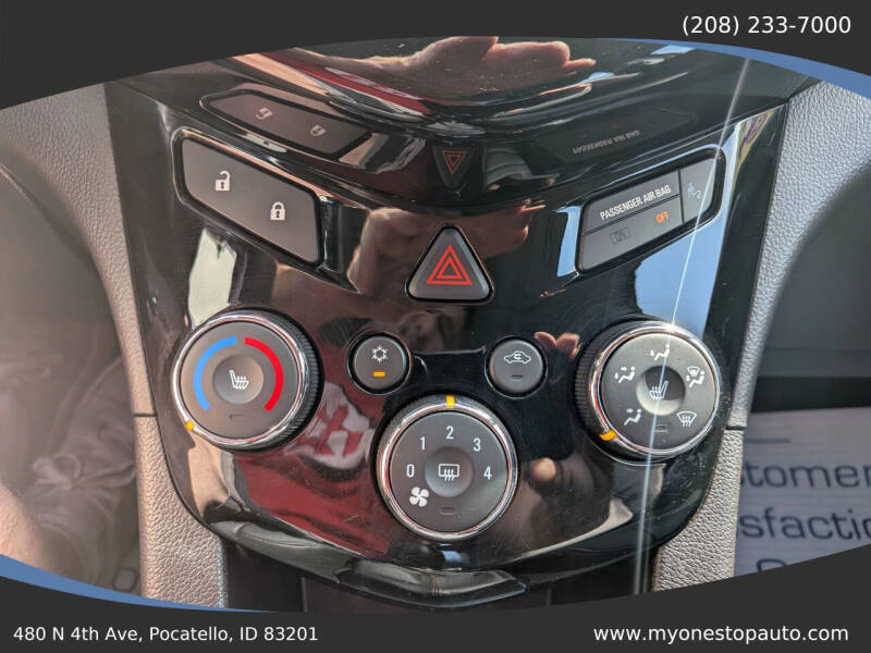 2016 Chevrolet Sonic RS Manual