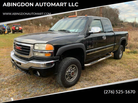2003 GMC Sierra 2500HD for sale at ABINGDON AUTOMART LLC in Abingdon VA