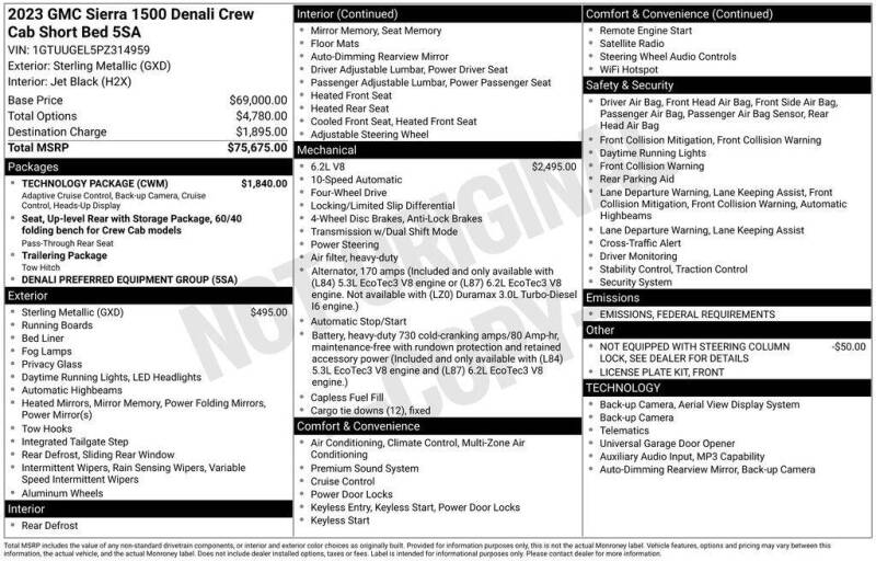 2023 GMC Sierra 1500
